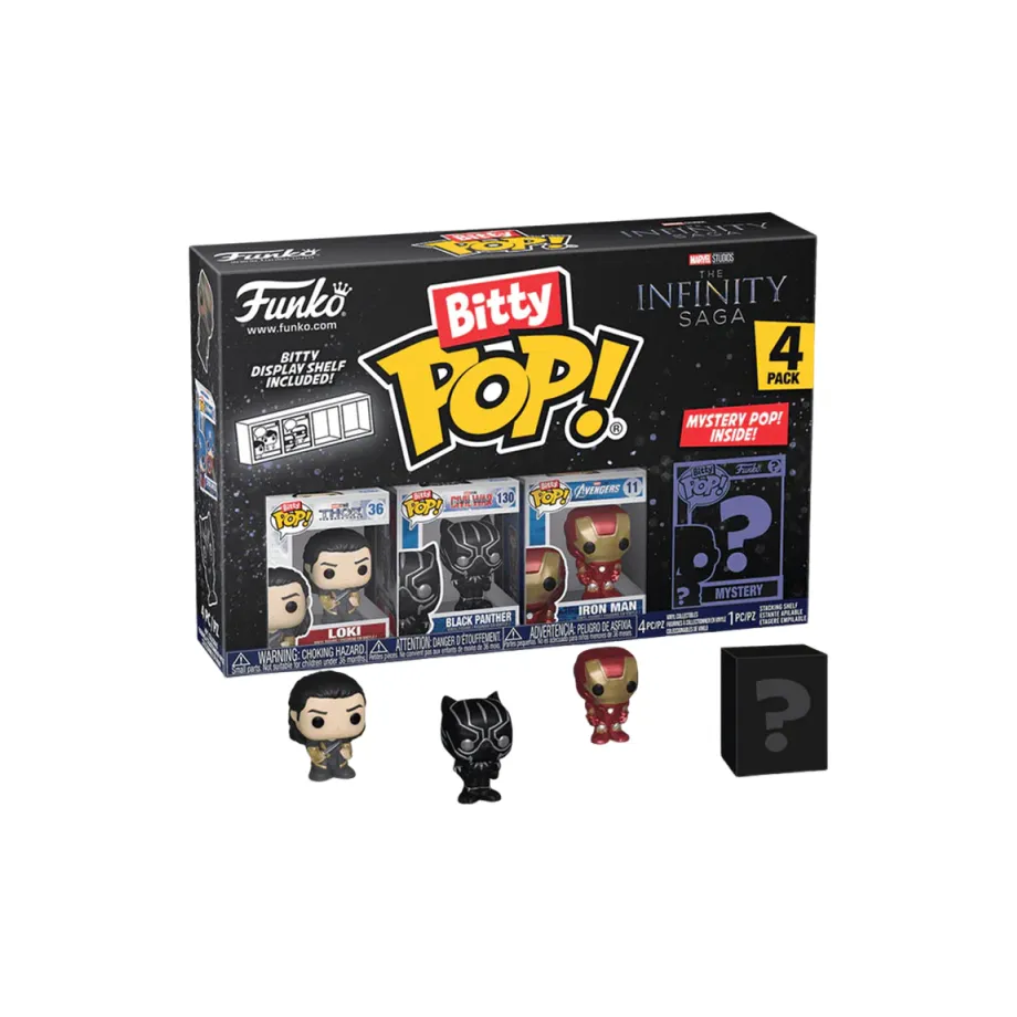 Funko Marvel Collection Loki Набор фигурок в стиле Chibi 4 штуки