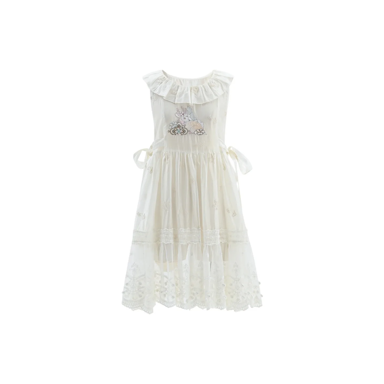 Snbl Sleeveless Dress Women
s Lace Blouse