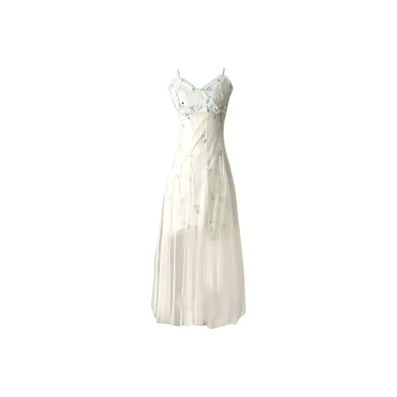 COHX Slip Платье Женское Абрикосово-зеленый