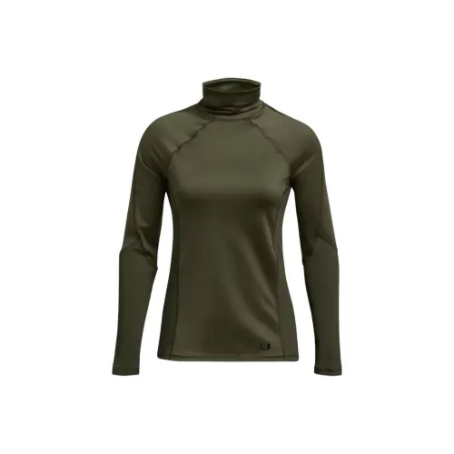 Under Armour ColdGear Зеленая Женская Фитнес-одежда
