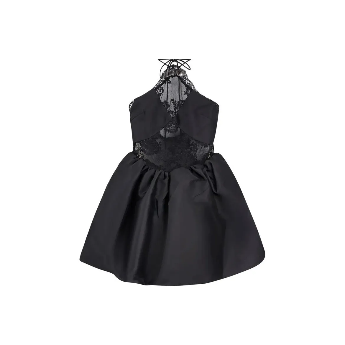 Self Portrait Без рукавов Платье Женское Черное