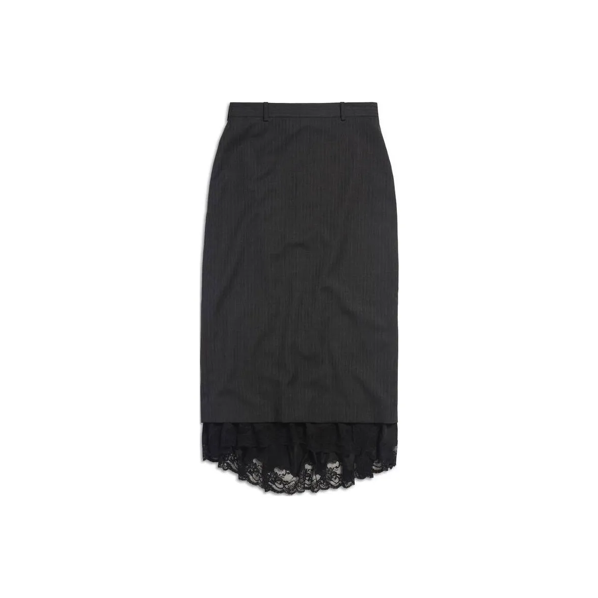 Balenciaga Casual Long Skirts Women's Black