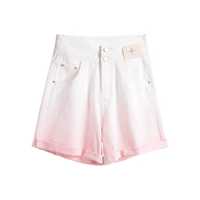 MITUAN Джинсовые шорты Женские Белые