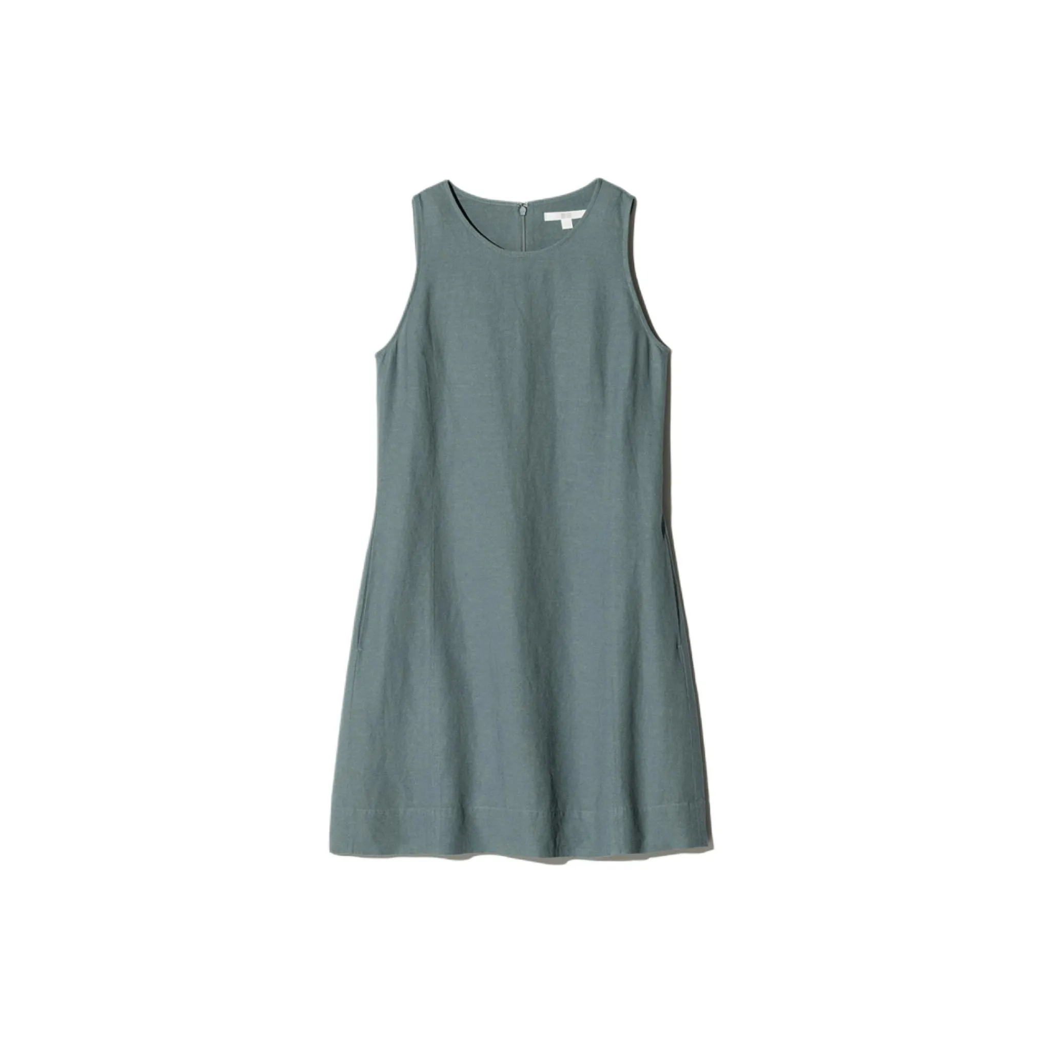 UNIQLO Sleeveless Dress Women's Grass Green