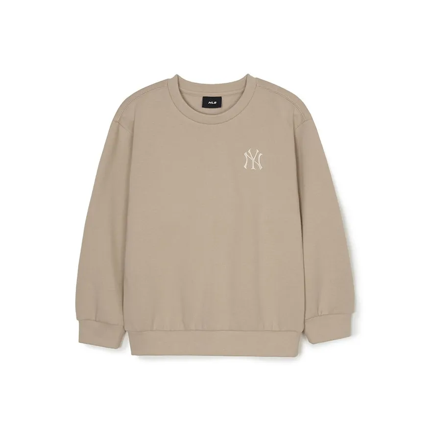 MLB Base Logo Свитшот New York Yankees FW24 Light Beige Детский