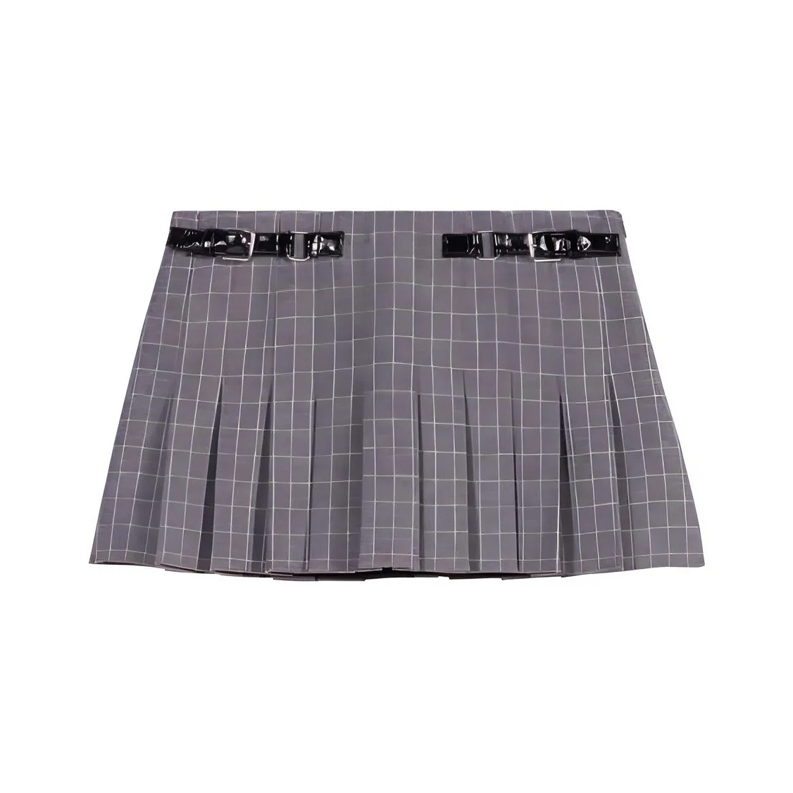 Maje Casual Short Skirts Women's Gray