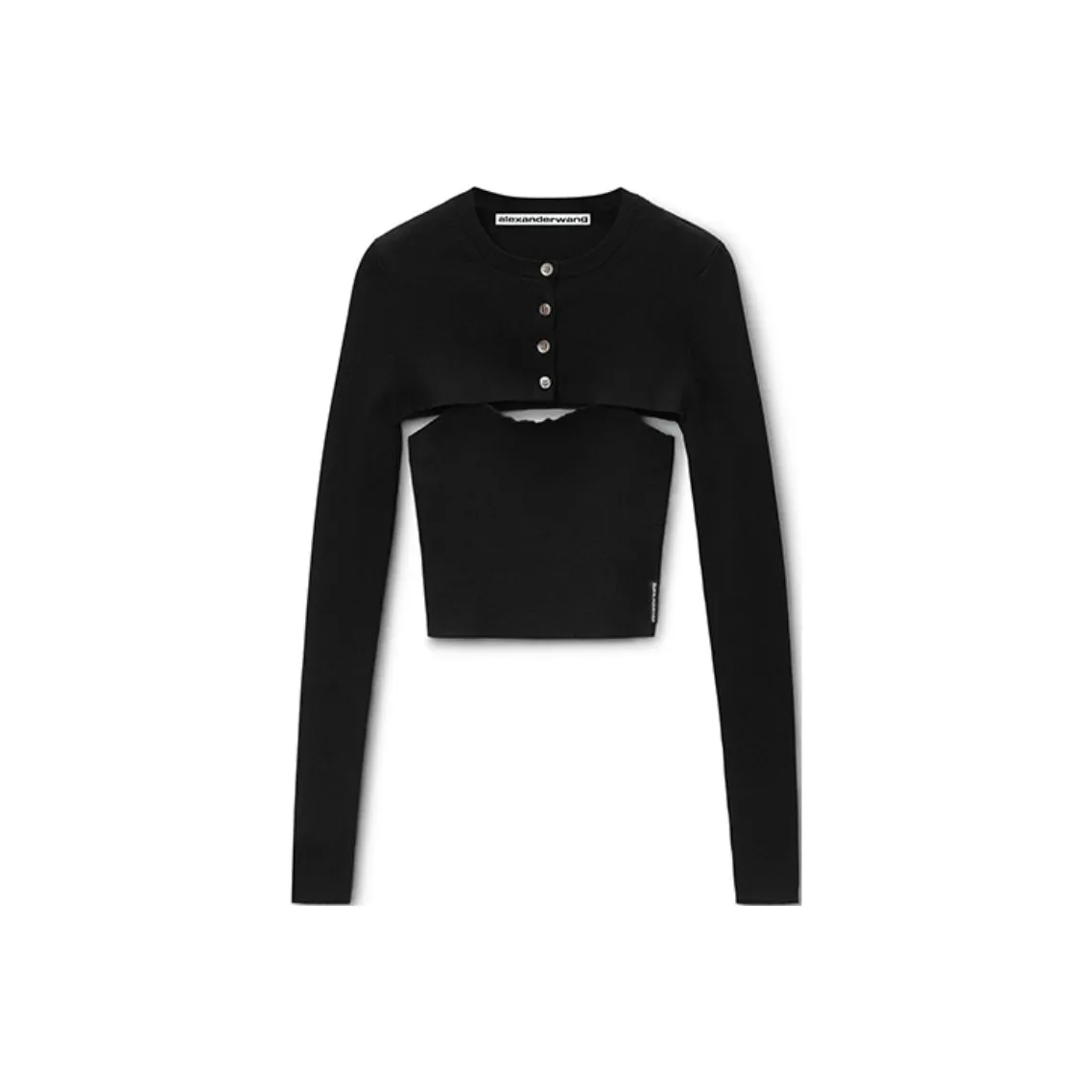 Alexander Wang FW24 Повседневный костюм женский черный