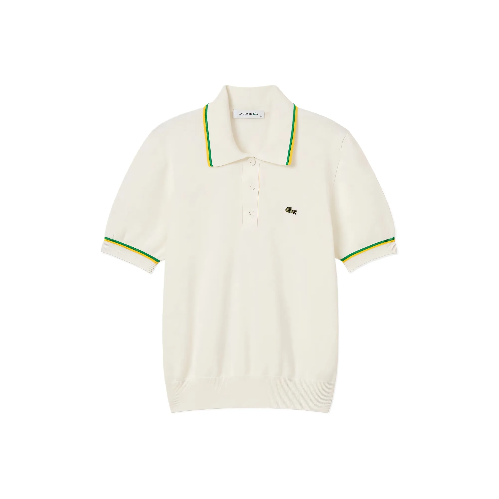 LACOSTE SS25 Поло Женское Бежевое