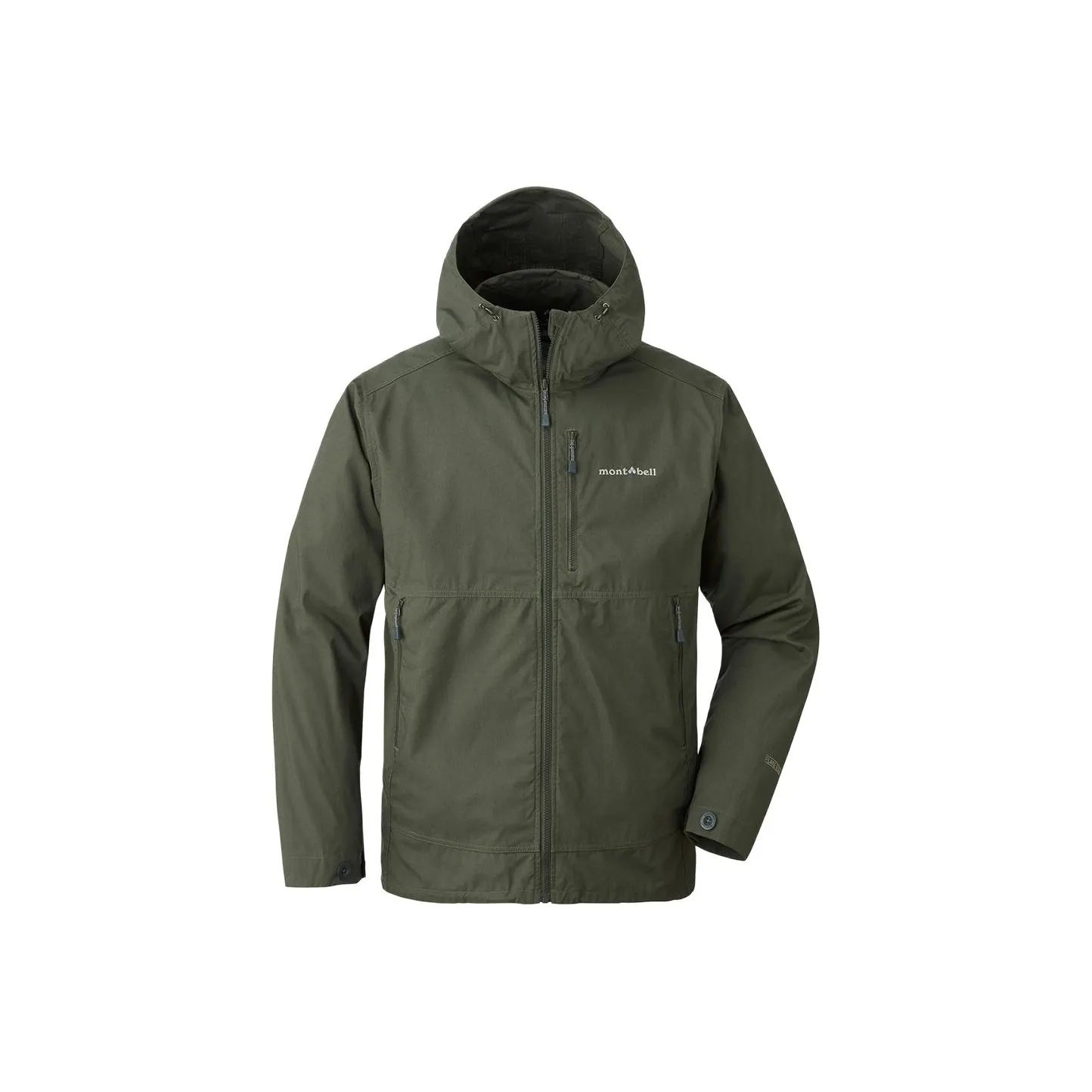 MONTBELL PARKA Пальто Мужское Оливкового цвета