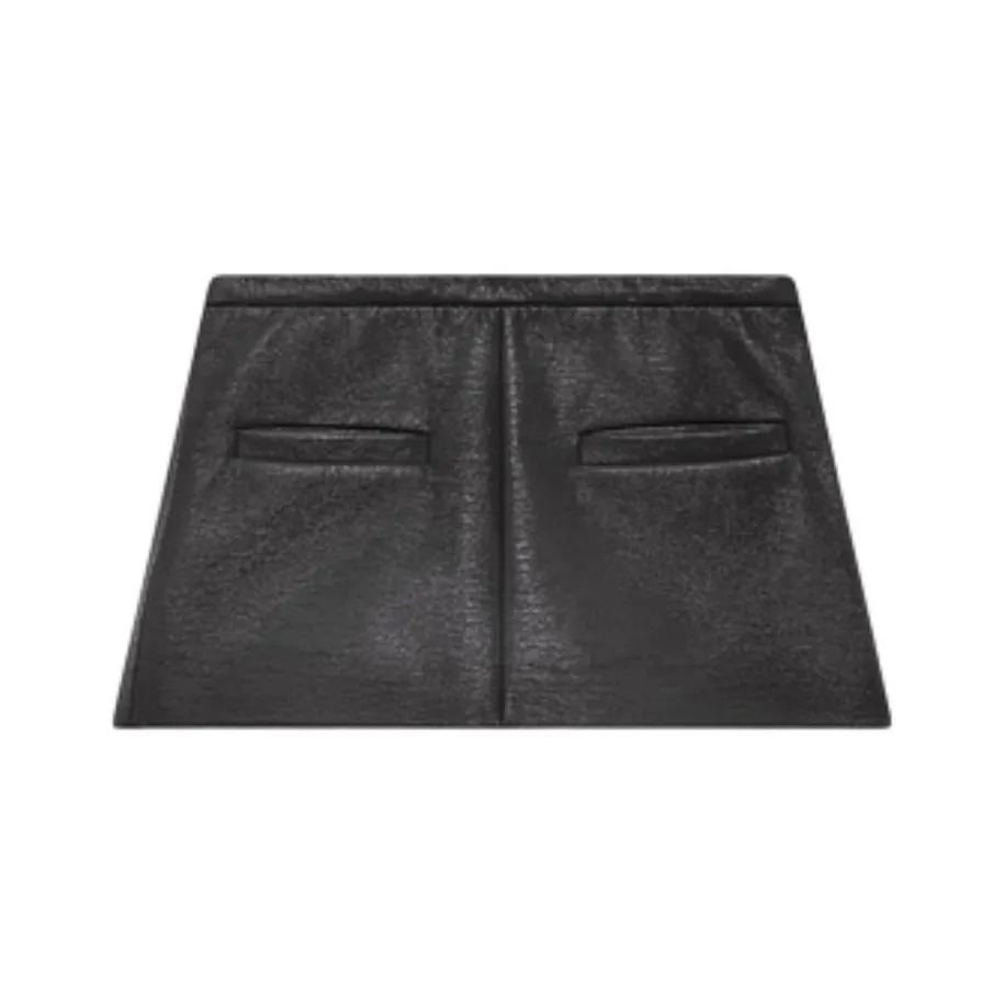 Courrèges Mini Skirt 'Black'
