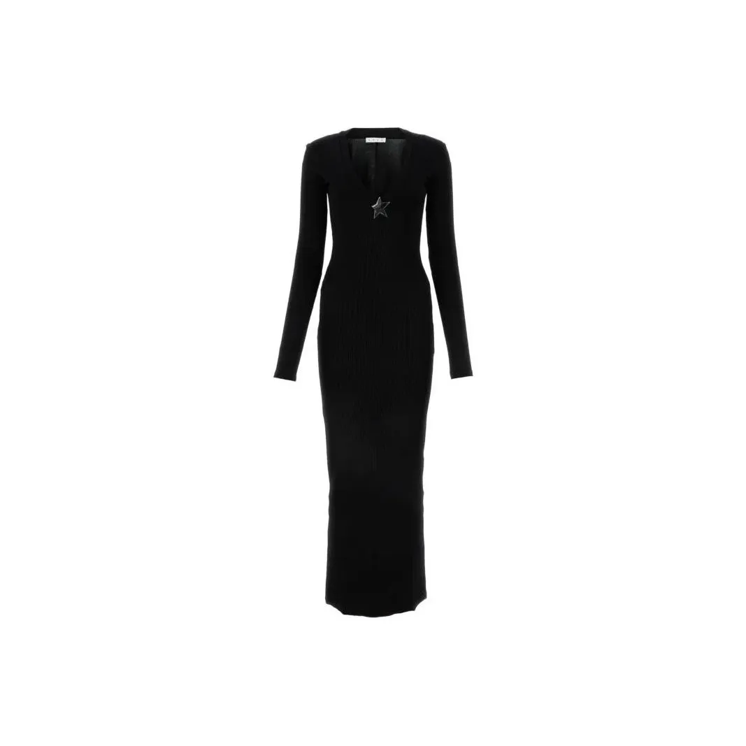 AREA Long-Sleeved Dresses Women's Black
