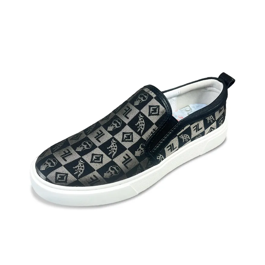 I.30 Низкие кроссовки для скейтбординга Мужские Черные