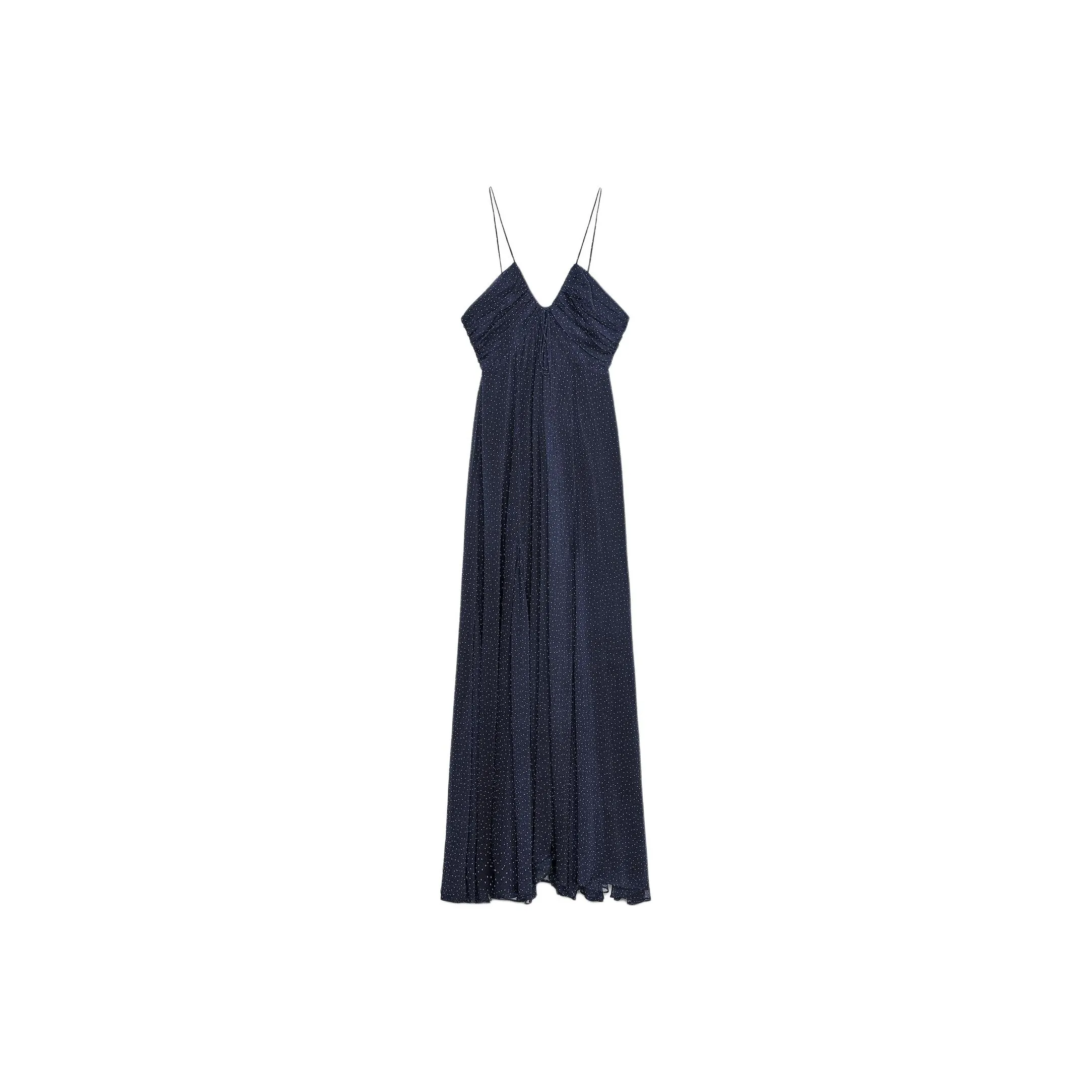 ZARA ZW Series Slip Dress Women's Sea Blue
