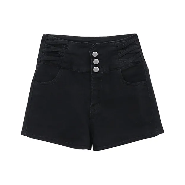 FOCOS STUDIO Denim Shorts Women's Black