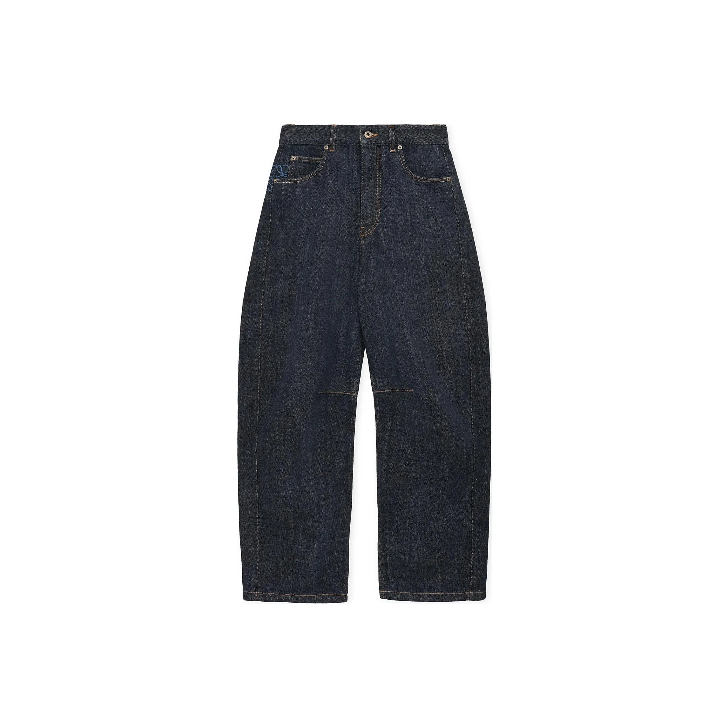 LOEWE Anagram SS25 Women's Pre Selection Collection Jeans Women's Indigo