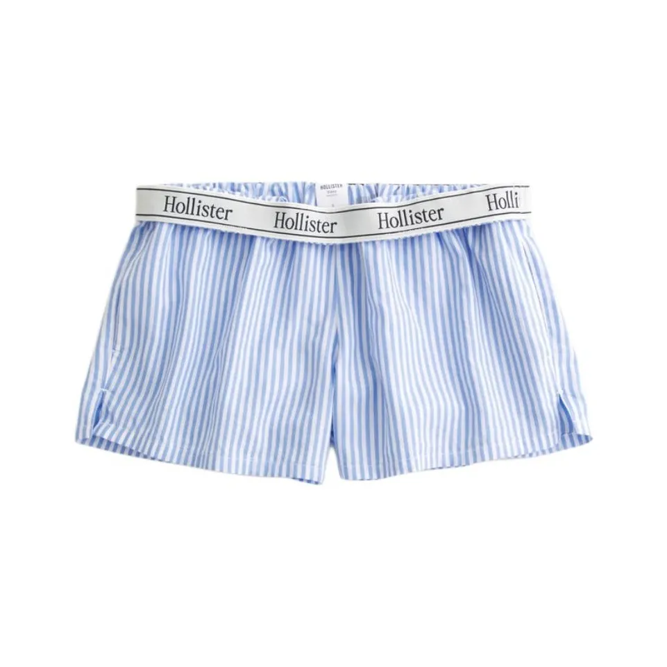 Hollister Повседневные шорты женские светло-синие