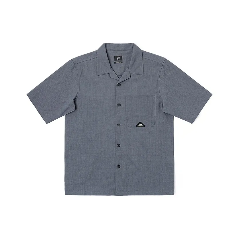 Мужская рубашка Lee co-branded модели Iron Gray