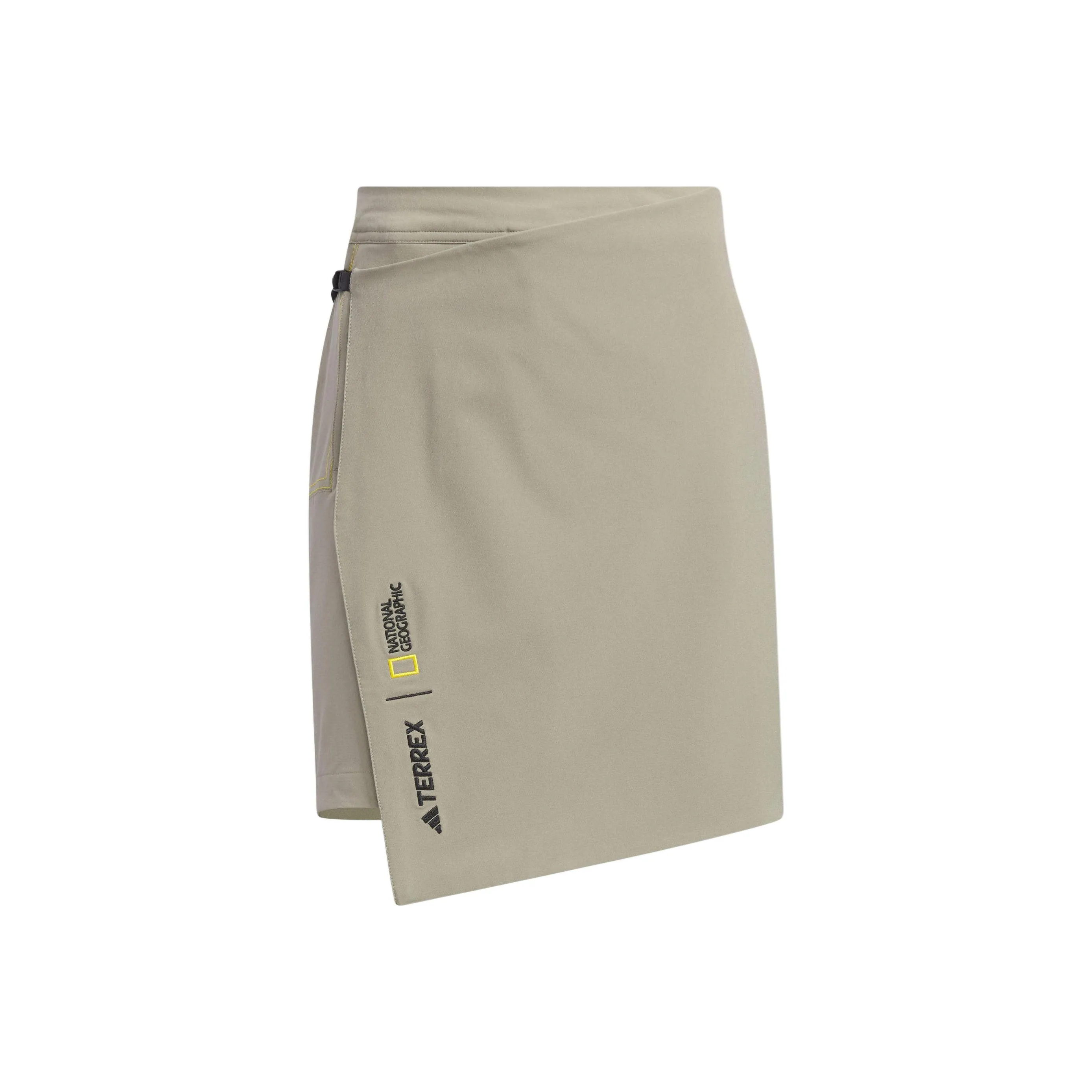 Adidas Повседневные короткие юбки Женские Pebble Серебристо-серый