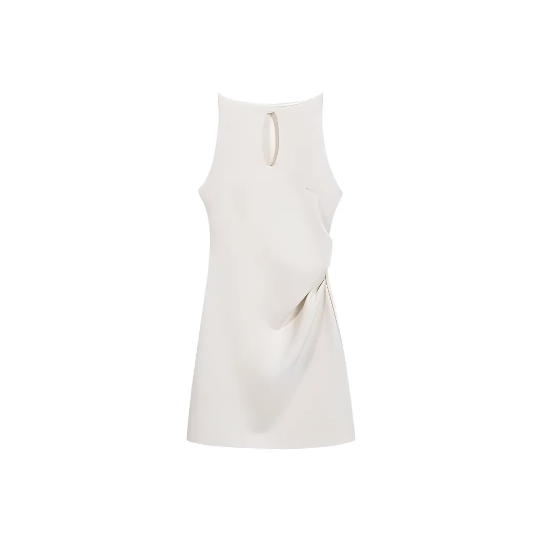 ABBY GODDESS Slip Платье Женское Абрикос