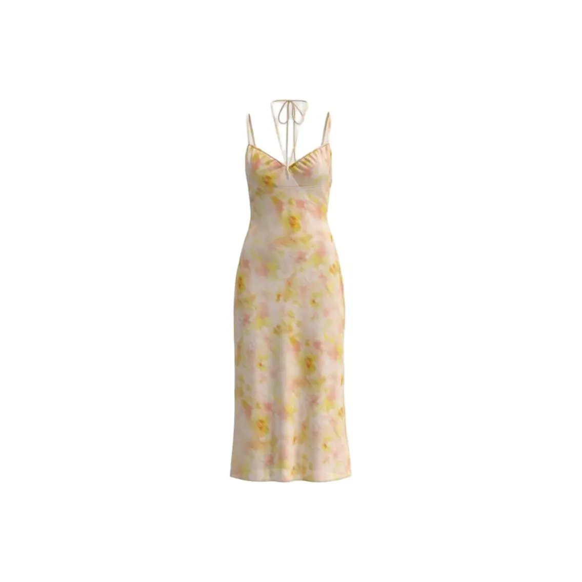 URBAN REVIVO Boho Style Slip Dress Women's