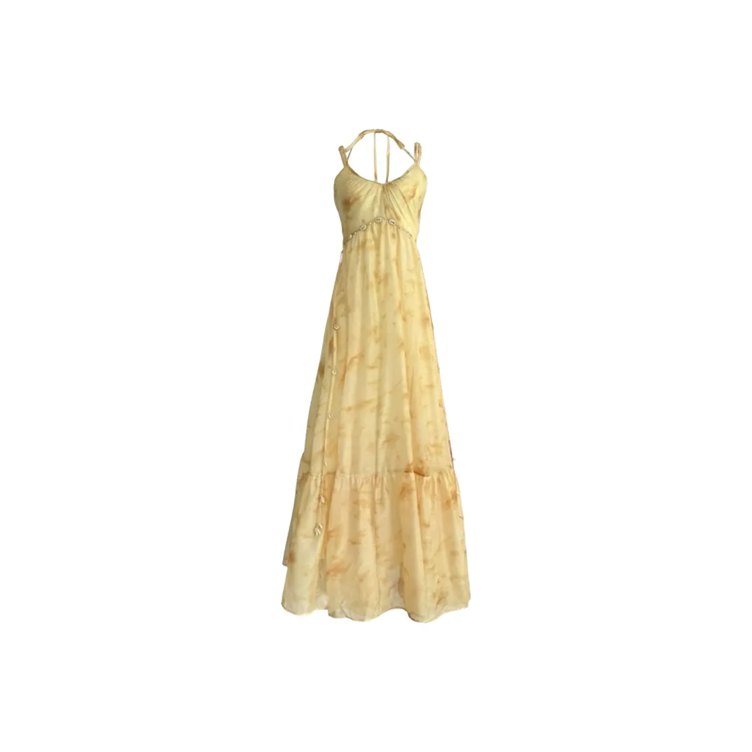 JOSR Желтые Женские Слиплатья