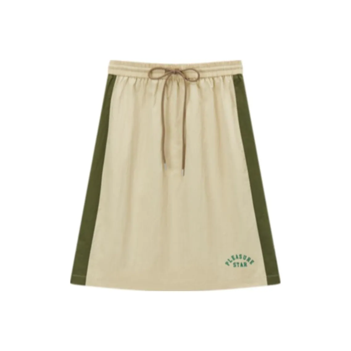 EICHITOO Casual Short Skirts Women's Khaki Trim