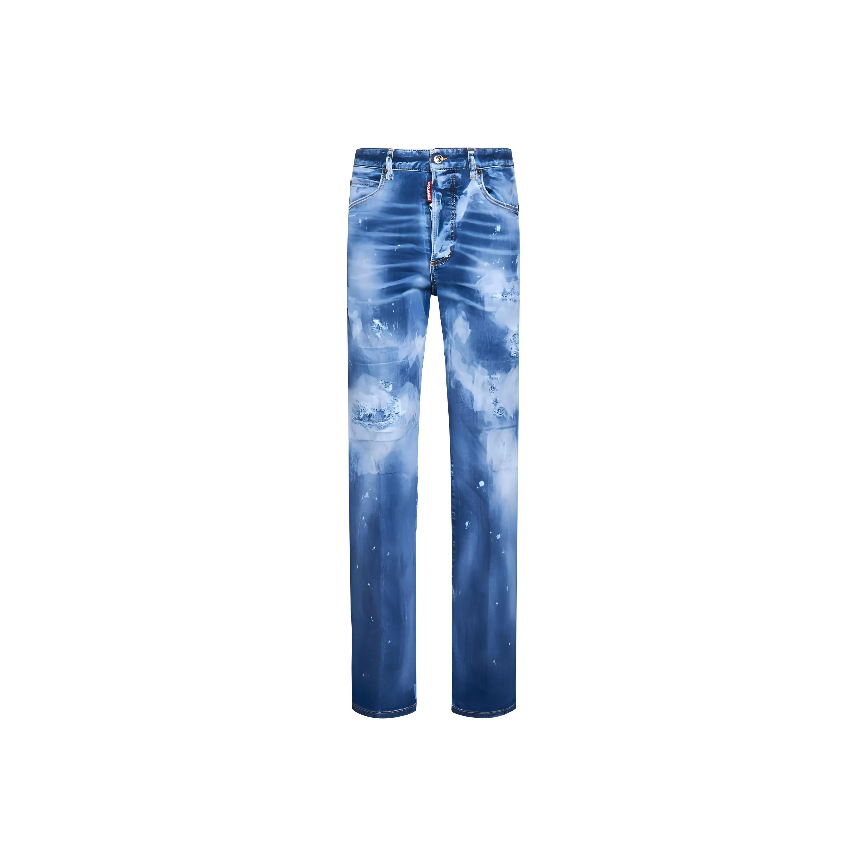Dsquared2 High Waisted Distressed Jeans