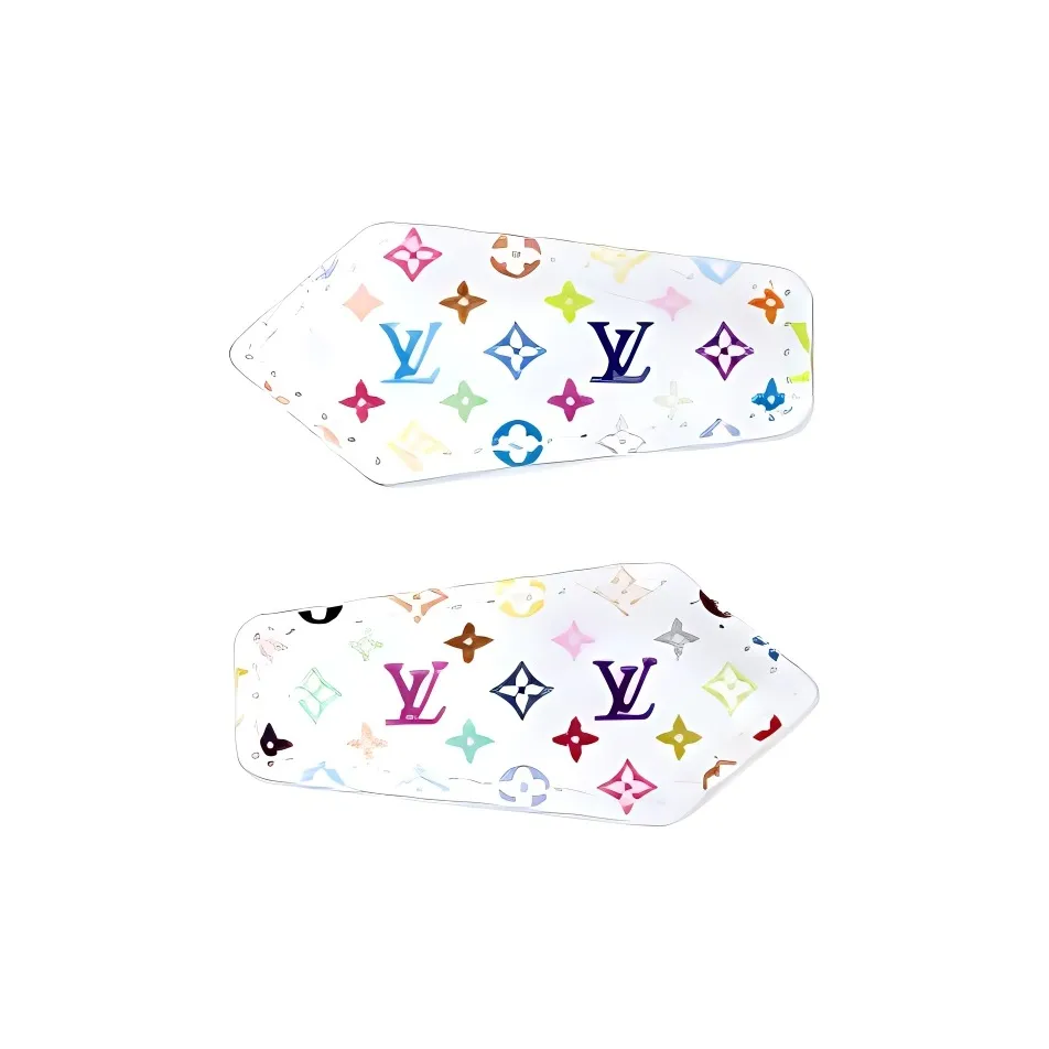 LOUIS VUITTON X Takashi Murakami Monogram Multicolor Lv Backstage Hair Clips