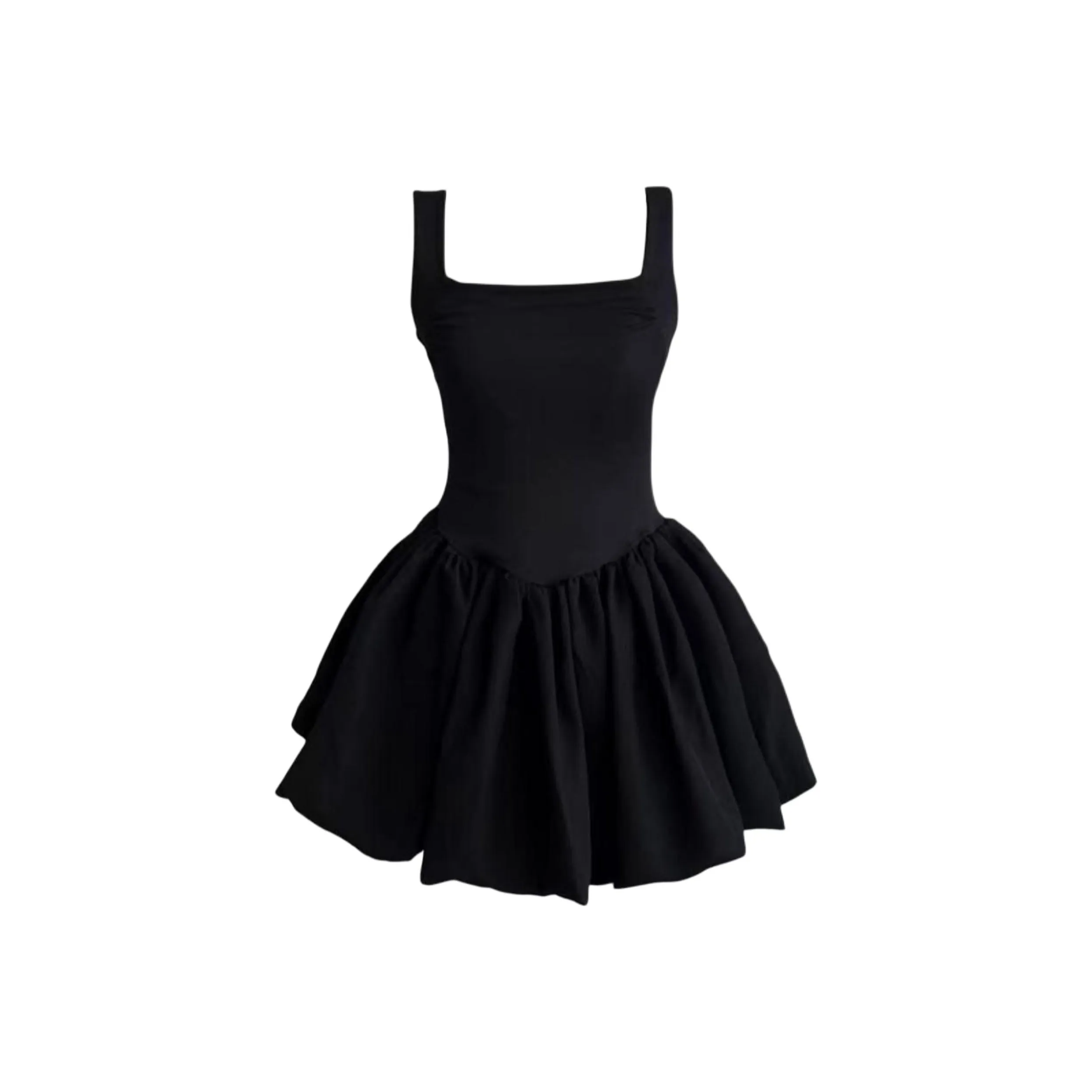 Nooidea Official Юбка-платье Женское Черное