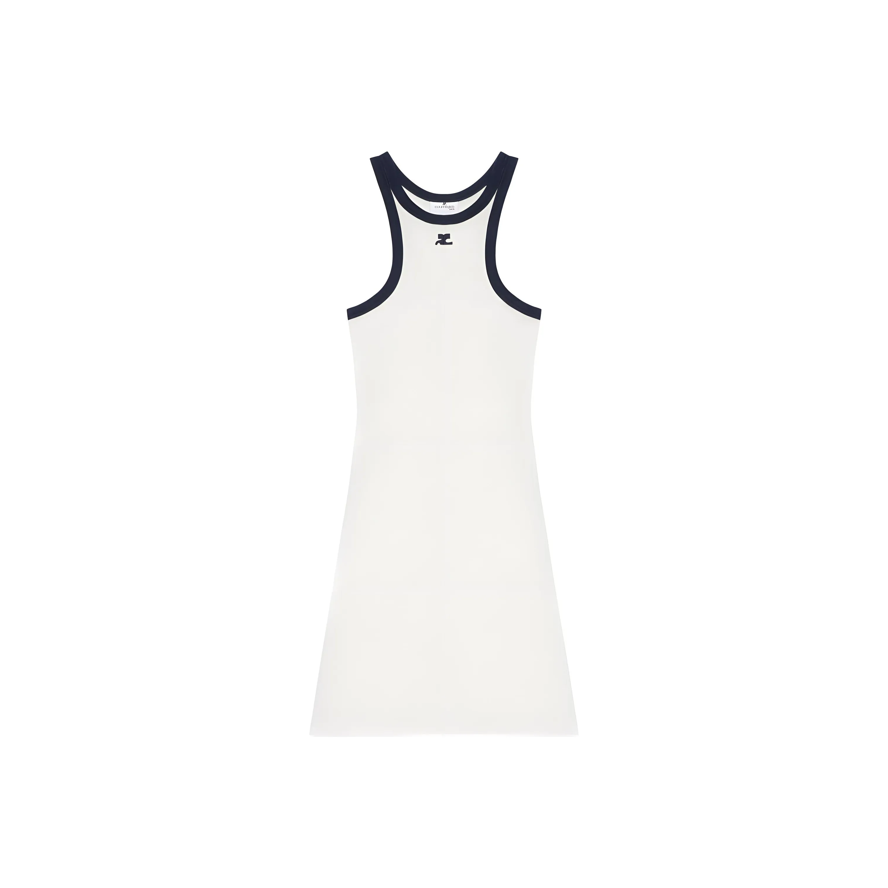 Courrèges Racerback Sleeveless Mini Dress