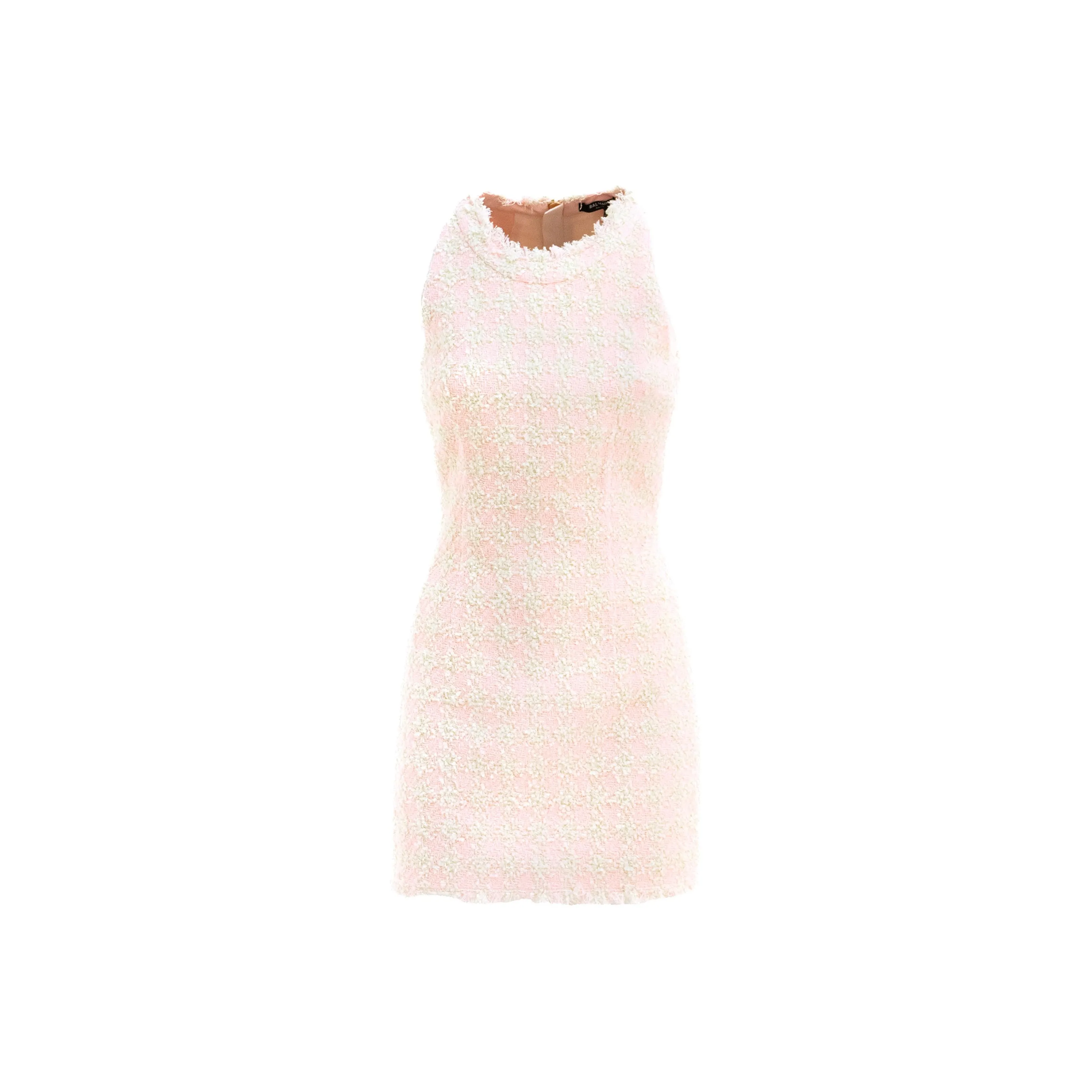 BALMAIN Tweed Mini Dress