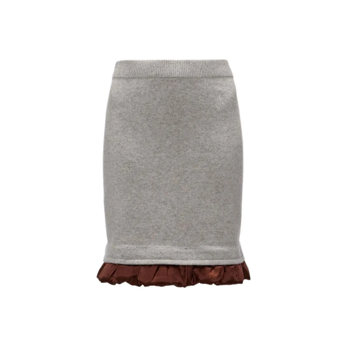 JW Anderson SS24 Повседневные короткие юбки Женские Светло-серый