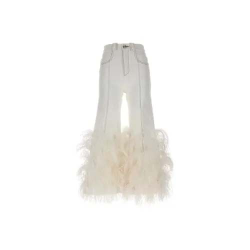 Giambattista Vall Белые Женские Джинсы