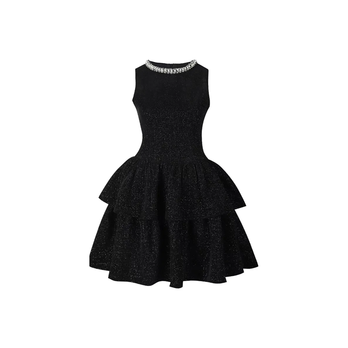 PAIN OR PLEASURE Sleeveless Dress Women's Black