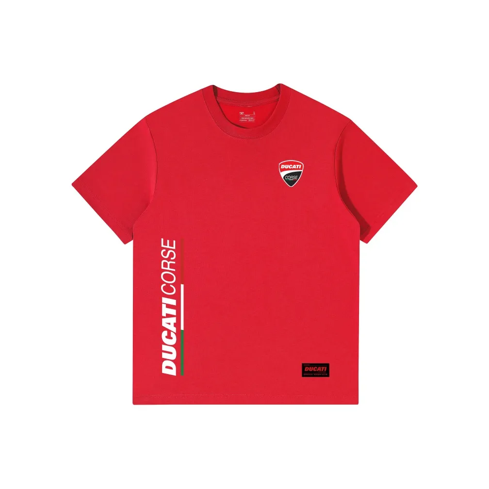 Топаз x DUKADI LIANMINGKUAN T-рубашка унисекс красная