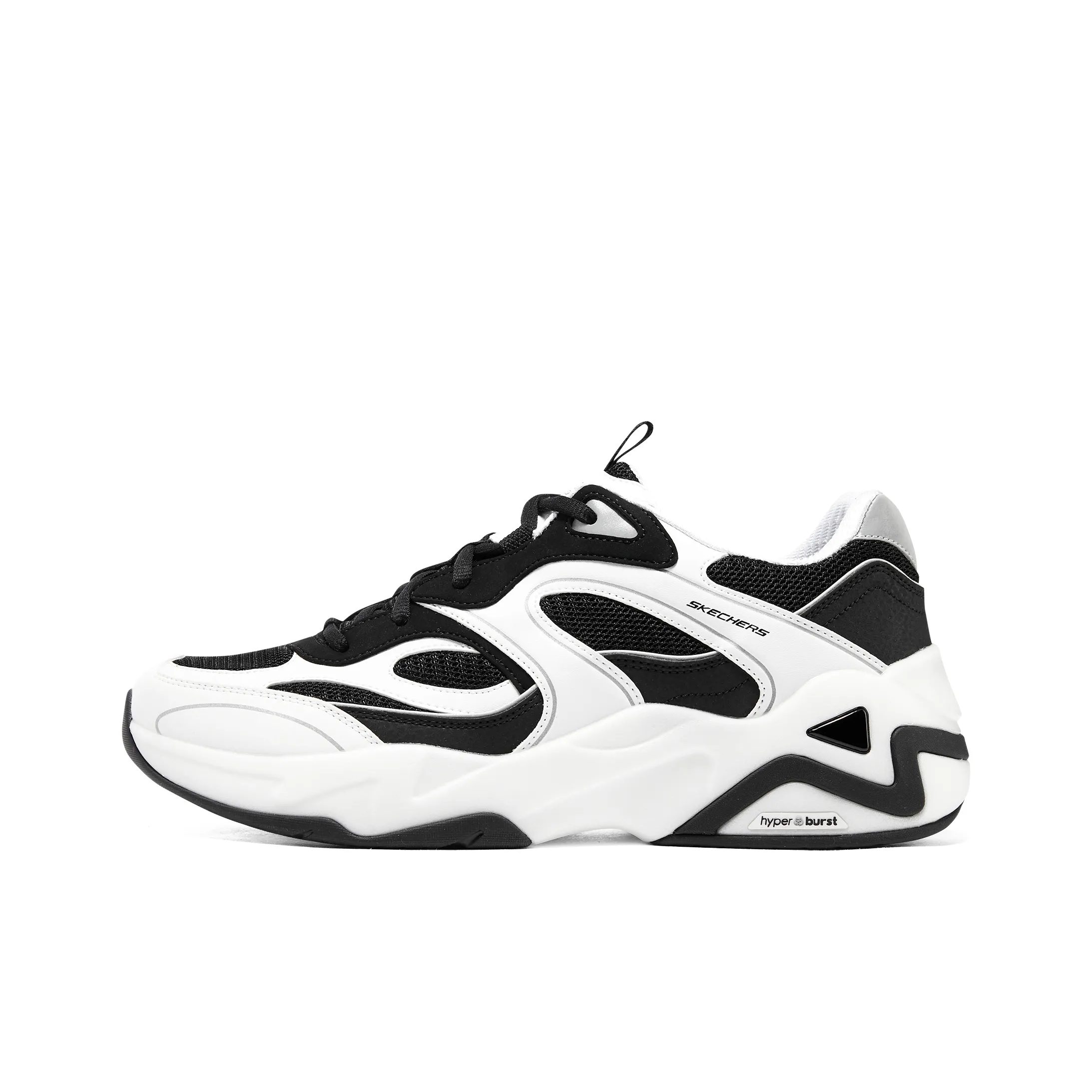 Skechers D'LITES Hyper Burst 'White Black'