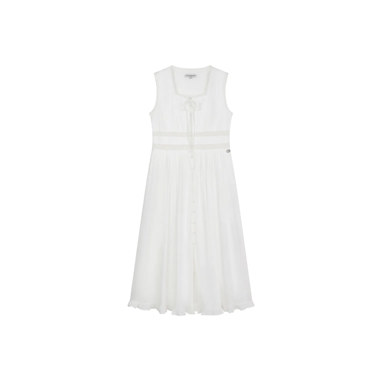 Teenie Weenie Без рукавов Платье Женское Белое