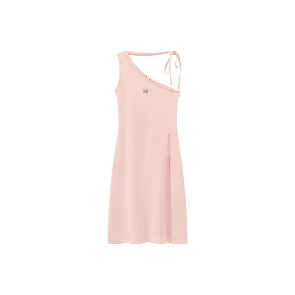 CHUU 2024 Fall Sleeveless Dress Women's Pink