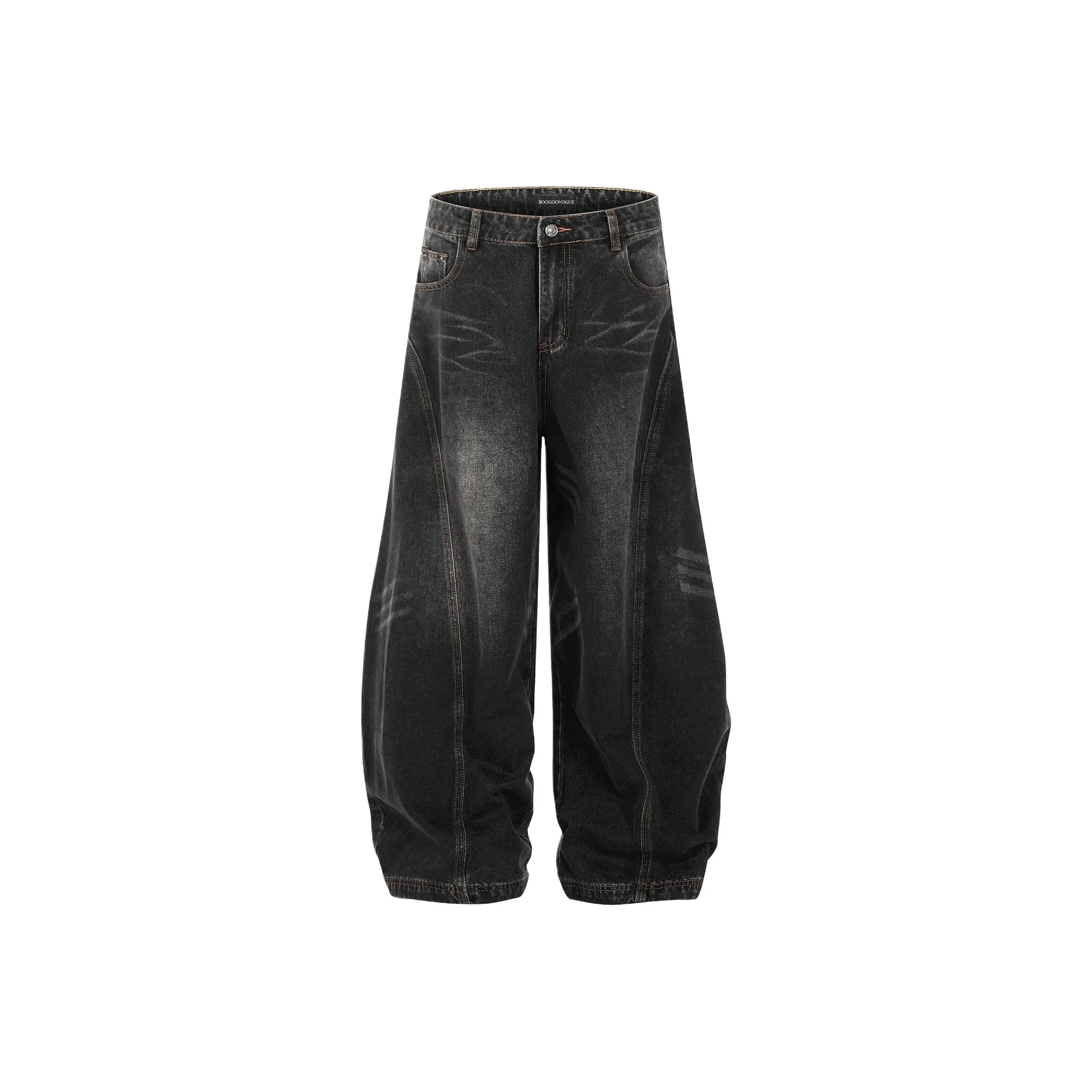 WOMA Черные Унисекс Джинсы