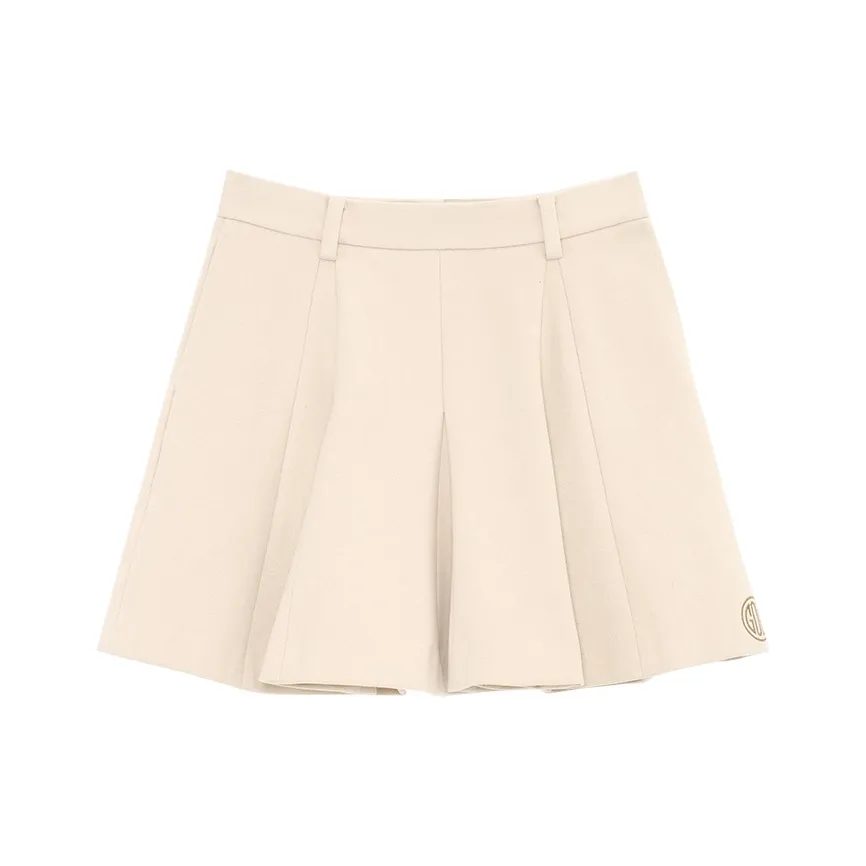 GOLF Хаки Женские Повседневные Короткие Юбки