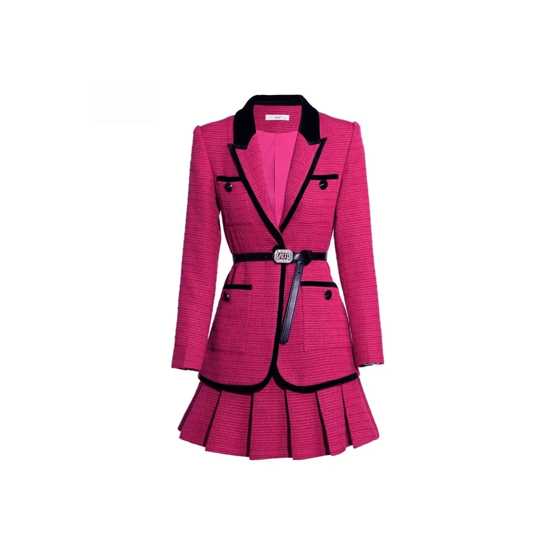 AUI Комплект с юбкой Женские Малиновый