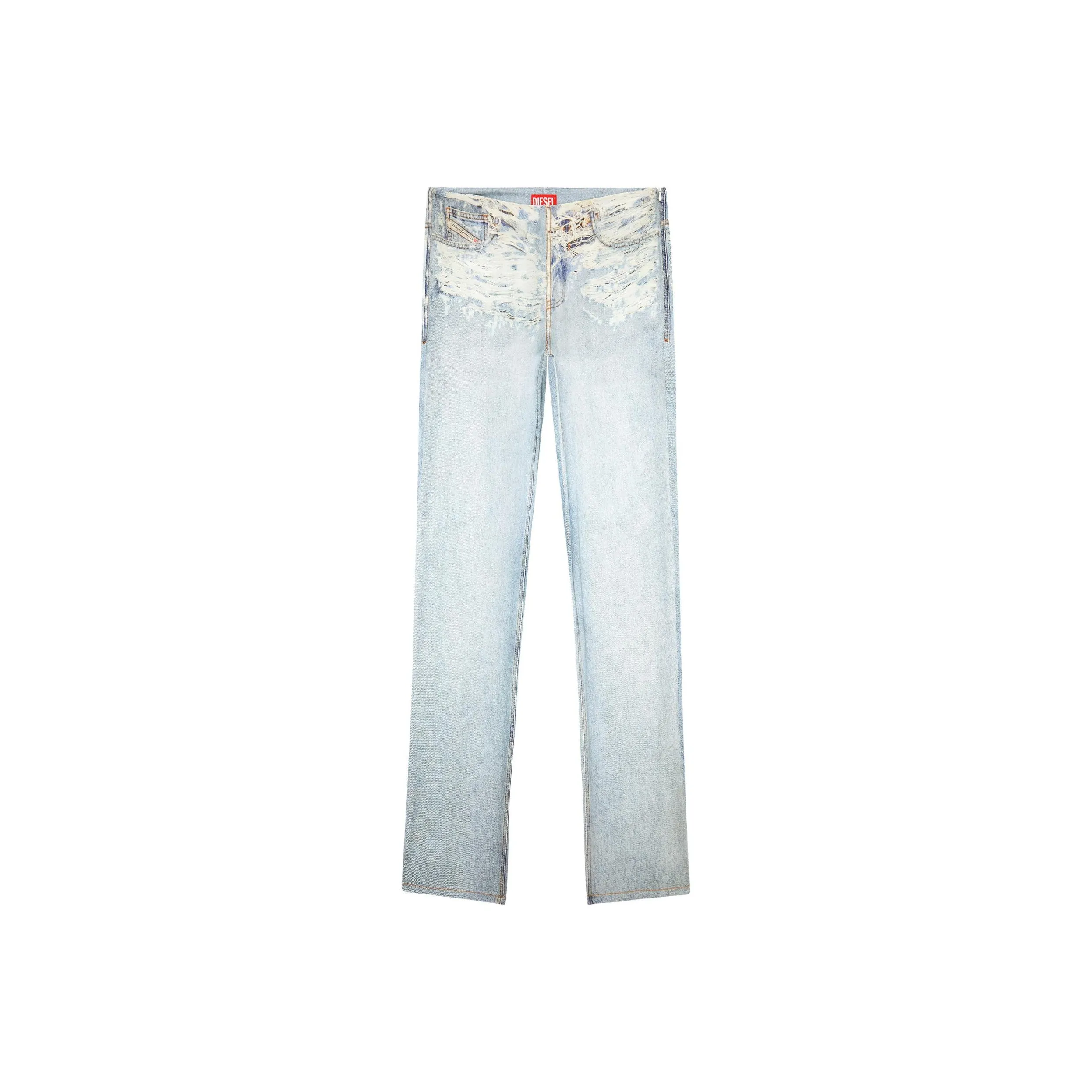DIESEL Джинсы Женские Светло-Синий