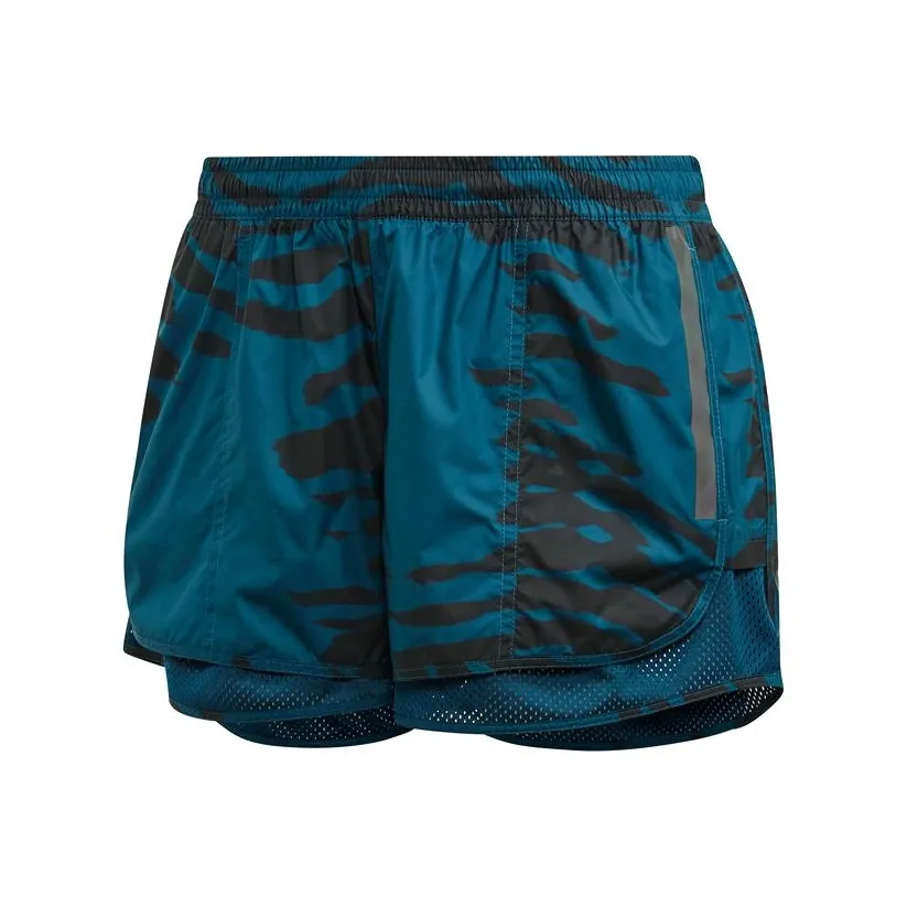 Adidas Павлиний зеленый Женские спортивные шорты