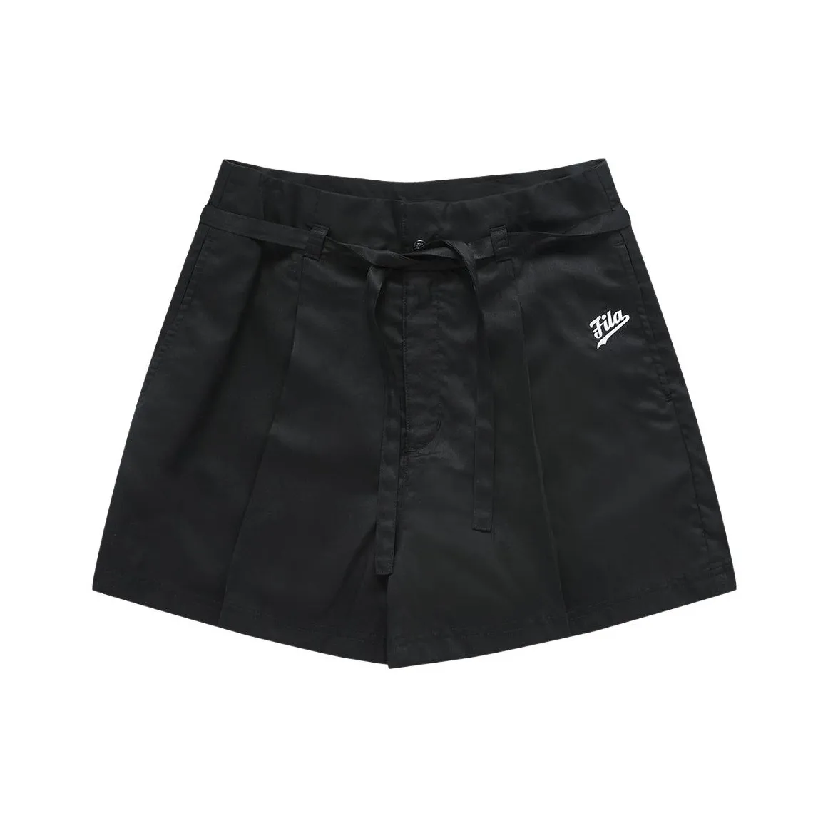 FILA FUSION BASEBALL Series Sports Shorts Women's Pitch Black
