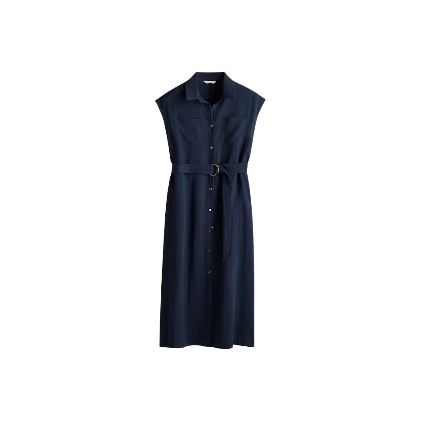 H&M Sleeveless Dress Women's Marine Blue