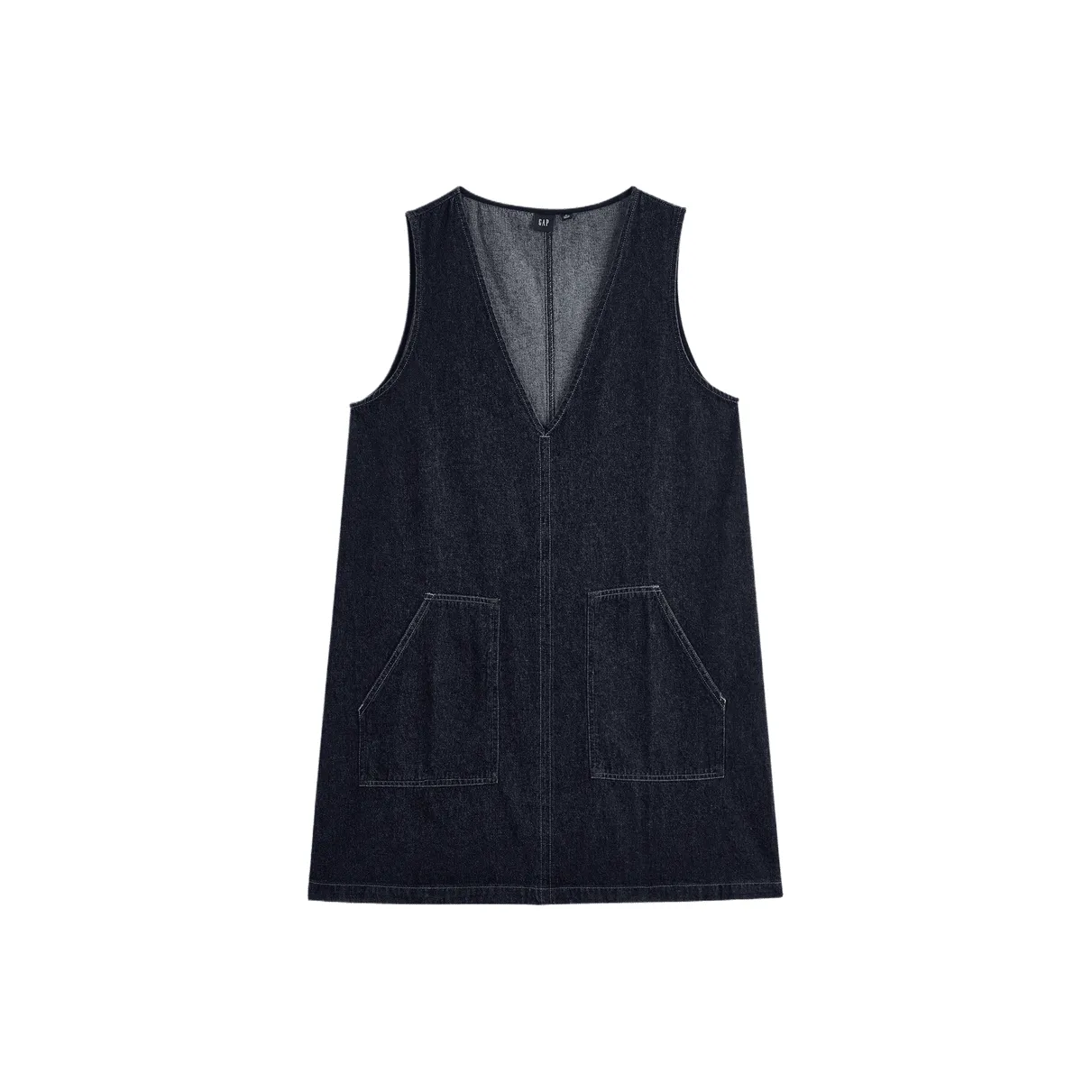 GAP Sleeveless Dresses Women's Dark Color Washed