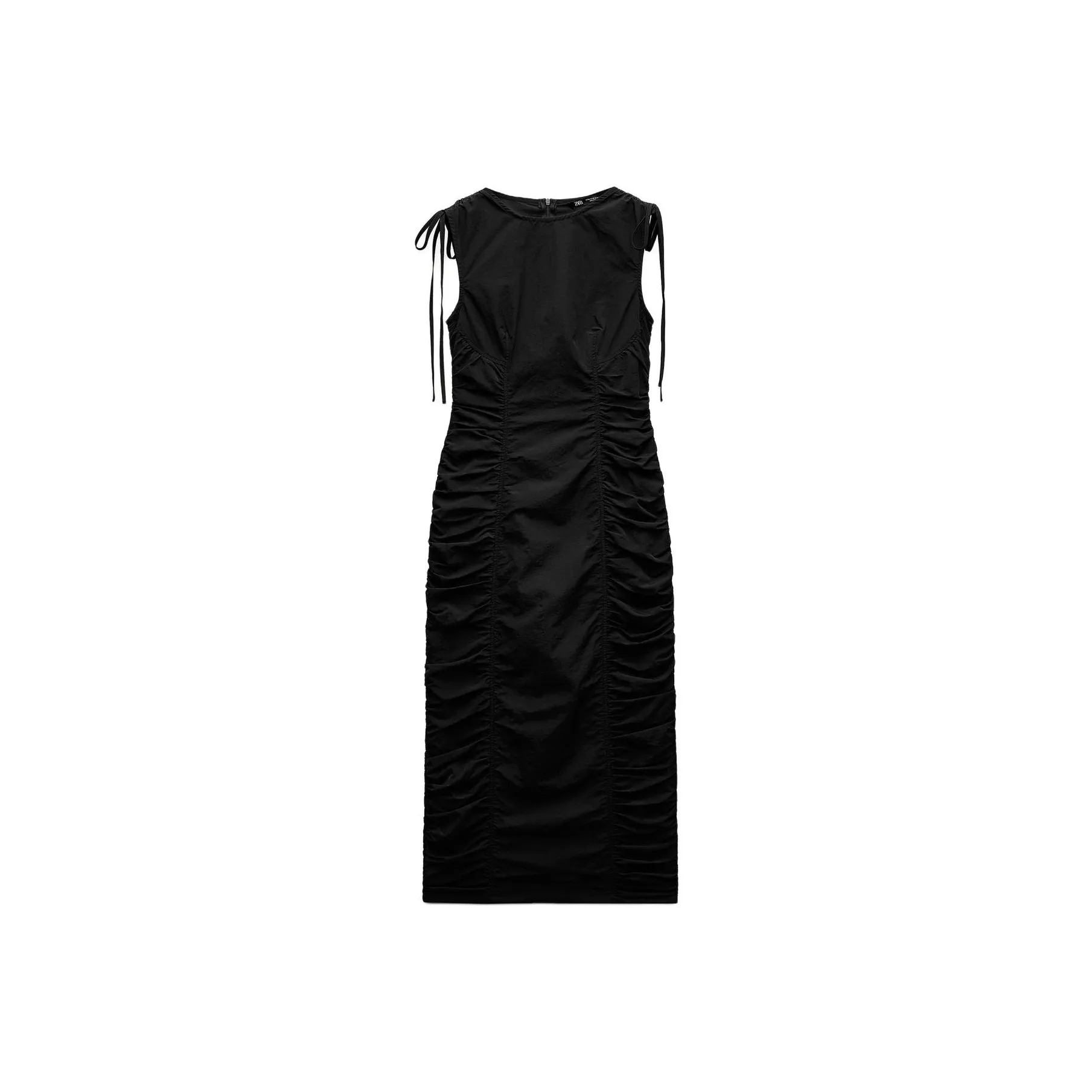 ZARA Trf Sleeveless Dresses Women's Black