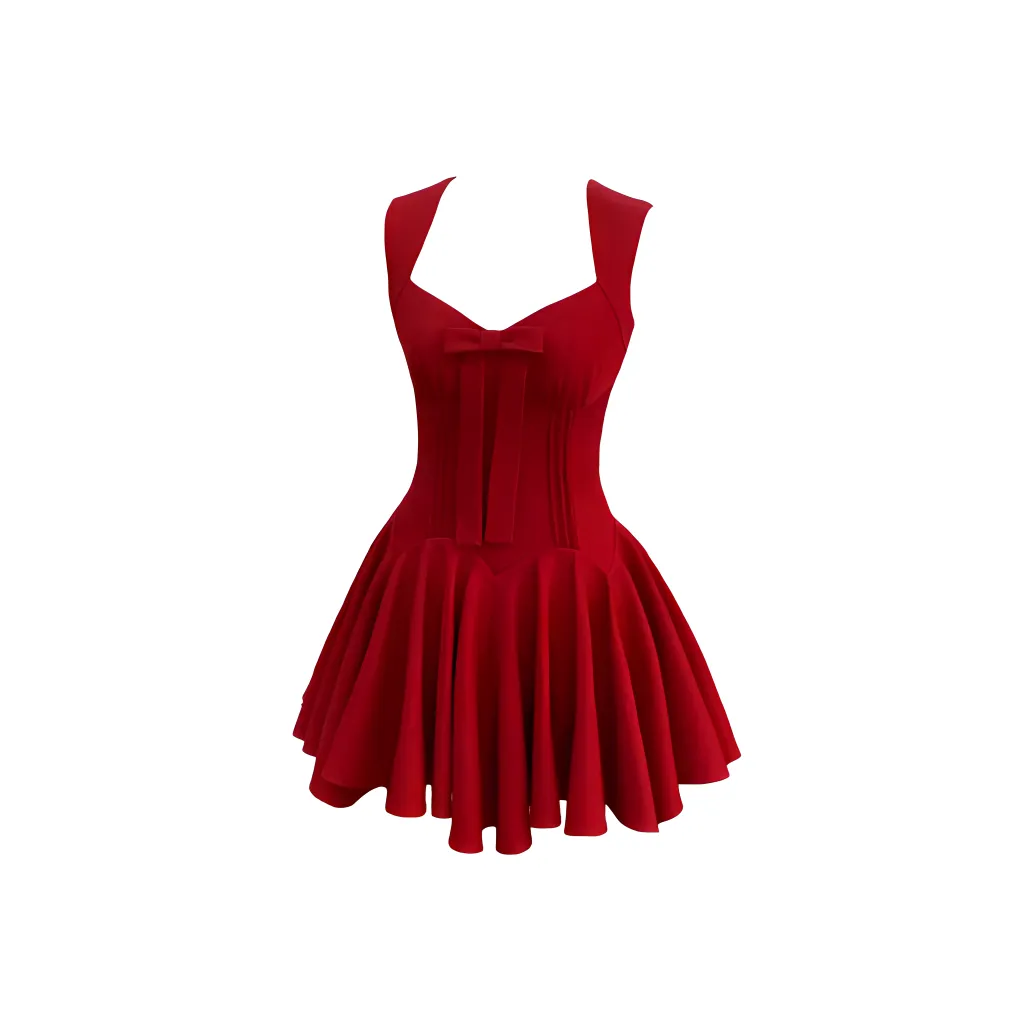 AURORA MUSE Slip Dress Women's Red