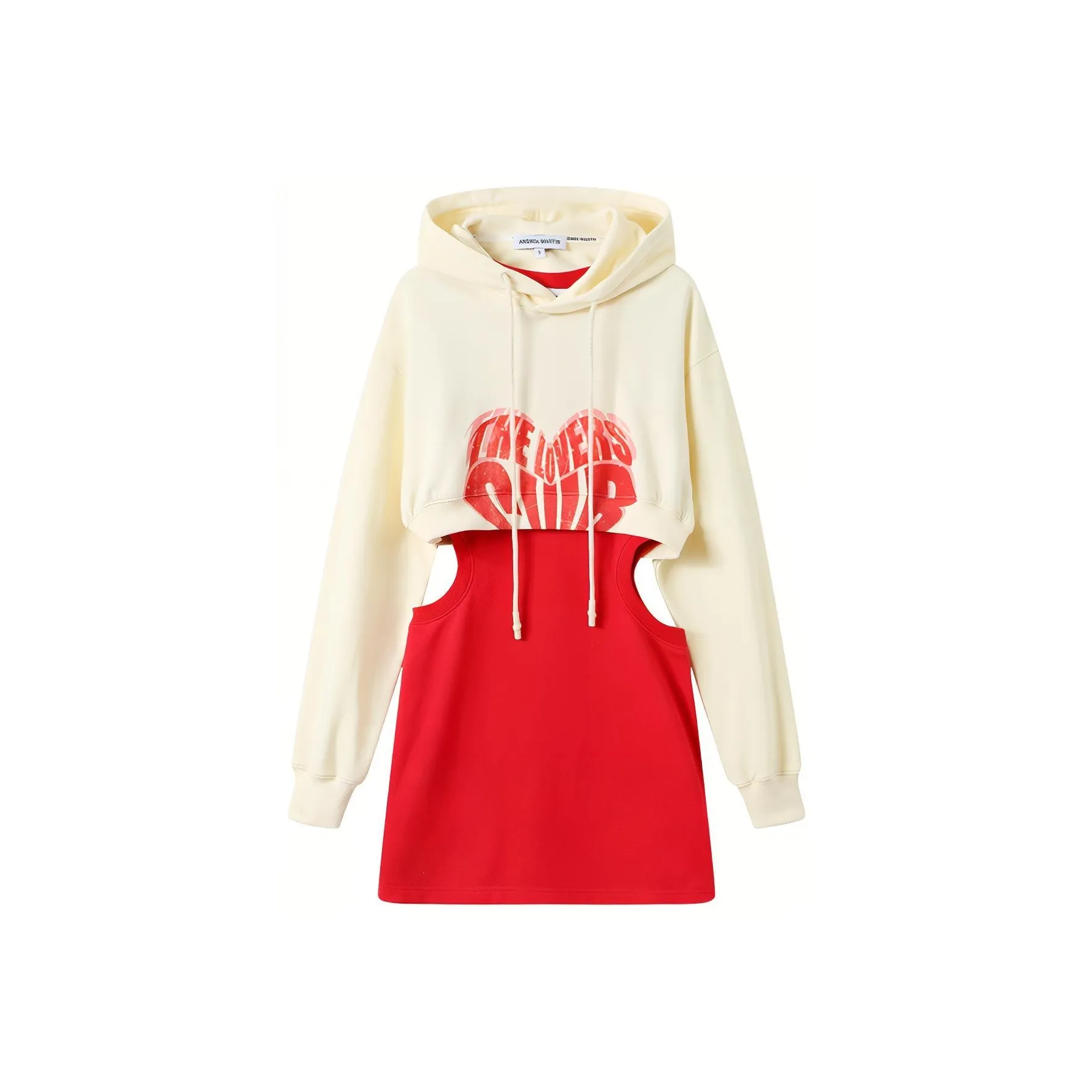 ANDREA MARTIN Комплект с юбкой Женские Желтый Красный