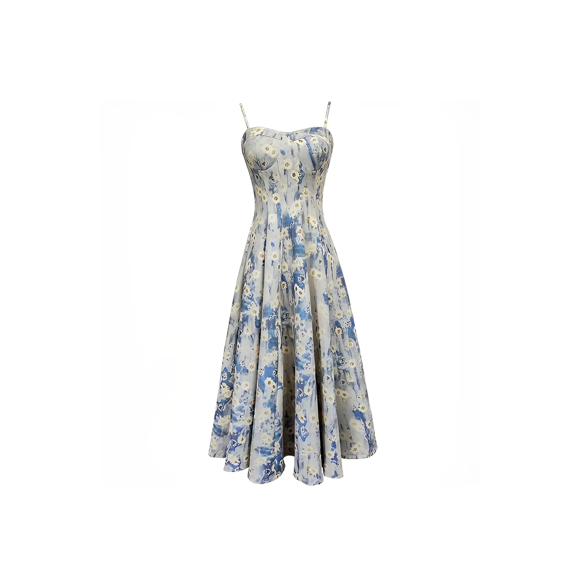 ZUKIZUKI Slip Платье Женское Светло-Синий